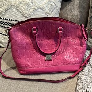 Vintage Fuchsia Dooney & Bourke purse, gently used